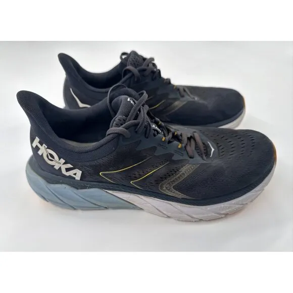 Hoka One One Mens Arahi 5 Blue Running Shoes Size 12 Wide Sneakers Cushioned