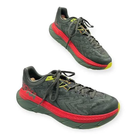Hoka One One Tecton X Thyme Fiesta Trail-Running Shoes Men’s Size 9.5