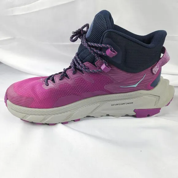 Hoka One One Women's 9.5B Purple Trail Code GTX Gore-Tex Hiking Boot Shoes