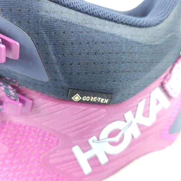 Hoka One One Women's 9.5B Purple Trail Code GTX Gore-Tex Hiking Boot Shoes