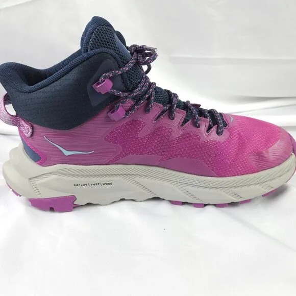 Hoka One One Women's 9.5B Purple Trail Code GTX Gore-Tex Hiking Boot Shoes
