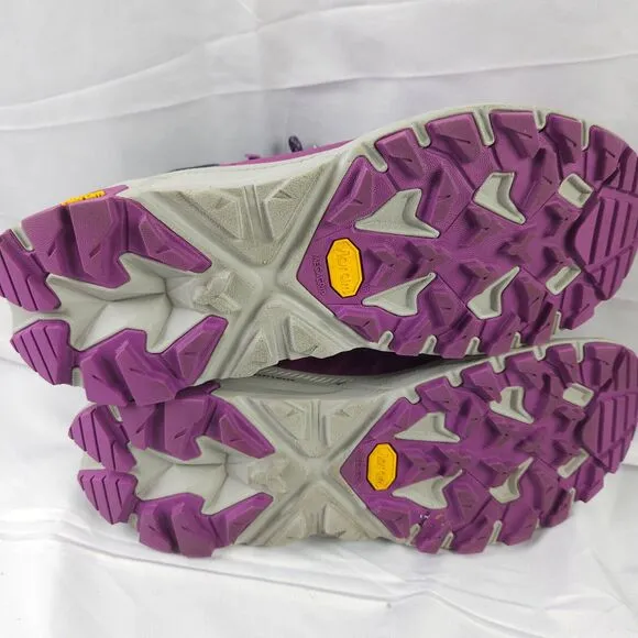 Hoka One One Women's 9.5B Purple Trail Code GTX Gore-Tex Hiking Boot Shoes