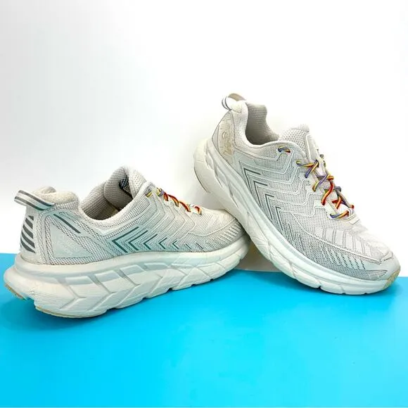 HOKA ONE ONE X OUTDOOR VOICES🌈CLIFTON 4 RUNNING SHOES / ATHLEISURE SNEAKERS