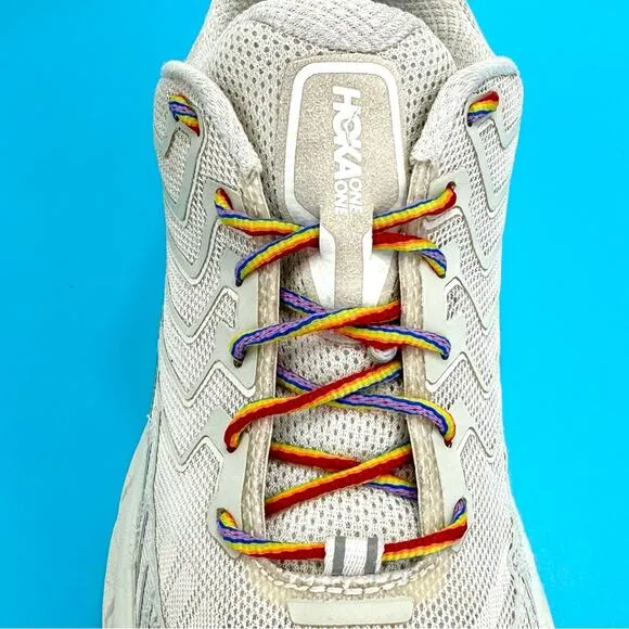 HOKA ONE ONE X OUTDOOR VOICES🌈CLIFTON 4 RUNNING SHOES / ATHLEISURE SNEAKERS