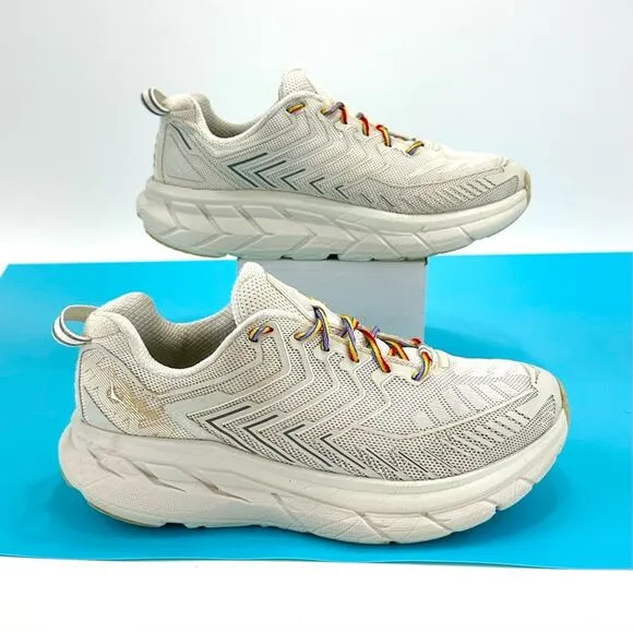 HOKA ONE ONE X OUTDOOR VOICES🌈CLIFTON 4 RUNNING SHOES / ATHLEISURE SNEAKERS