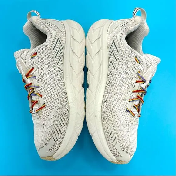 HOKA ONE ONE X OUTDOOR VOICES🌈CLIFTON 4 RUNNING SHOES / ATHLEISURE SNEAKERS