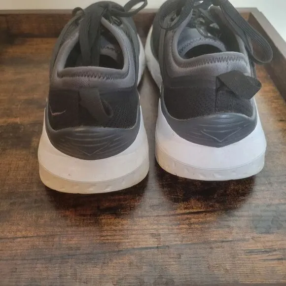 Hoka One One Women Ultra Marathon Cushioned Running Shoes Tivra Black 9