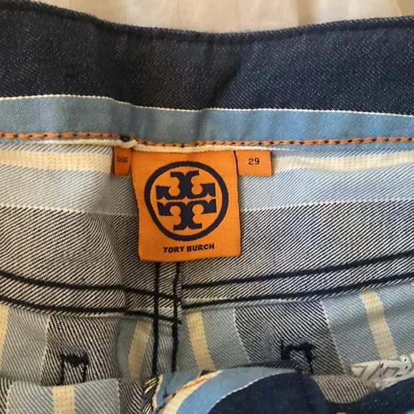 🎉HOST PICK🎉 Super skinny Tory Burch jeans new condition