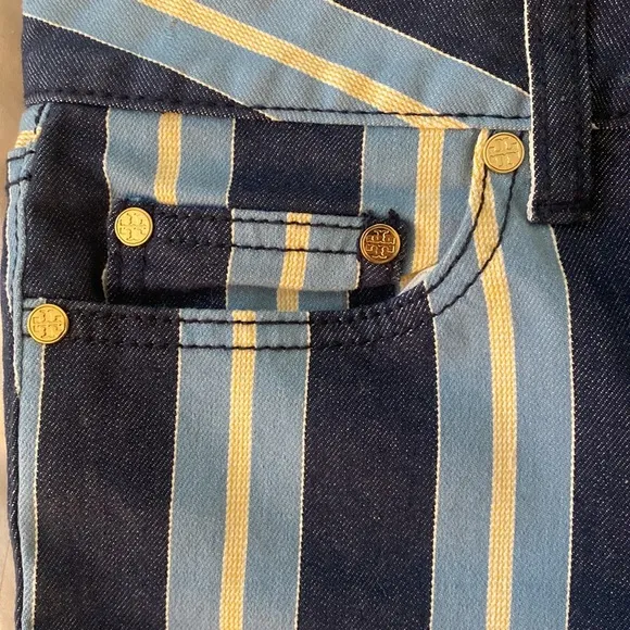🎉HOST PICK🎉 Super skinny Tory Burch jeans new condition