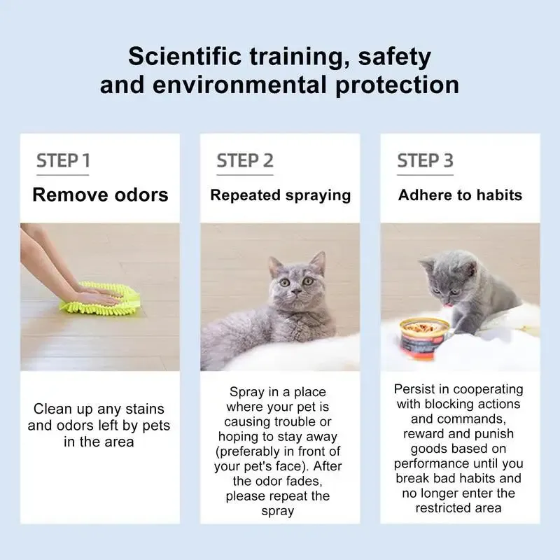 Household Supplies 120ml Universal Pets Find Unpleasant Training Spray Reliable Repellent Pee Spray Safe Ingredient For Dog