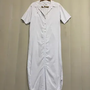 Humanoid Women’s Button Down Shirt Dress Small Minimalist Neutral Quiet Luxury