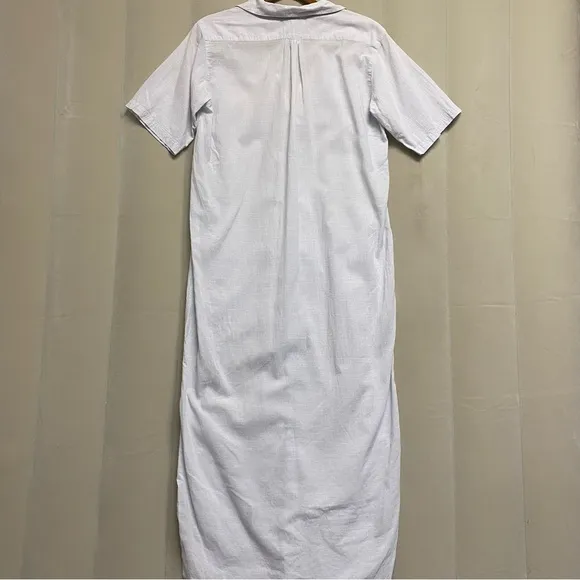 Humanoid Women’s Button Down Shirt Dress Small Minimalist Neutral Quiet Luxury