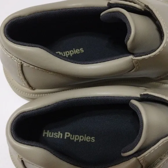 Hush Puppies New Gil Snap Strap Closure Casual Dressy Mens Leather Shoes US 7.5