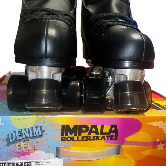 Impala Quad Skate Unisex - Black Roller Skates | NEW/NIB!!🛼🖤🛼🖤