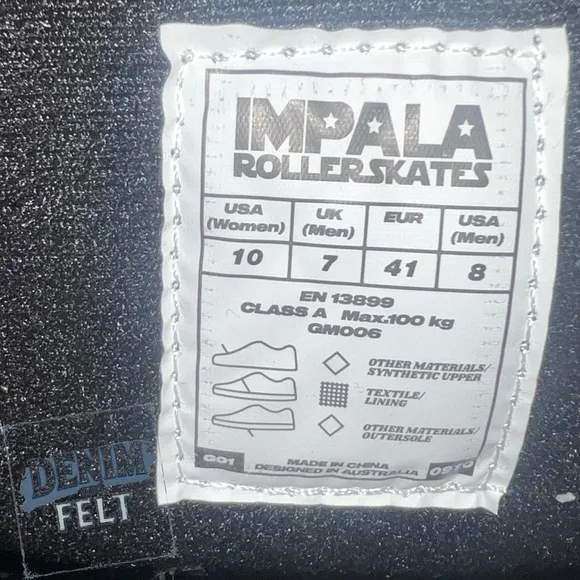 Impala Quad Skate Unisex - Black Roller Skates | NEW/NIB!!🛼🖤🛼🖤