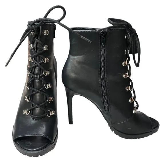 INC International Concepts Florita High Heel Ankle Boots Size 7 1/2