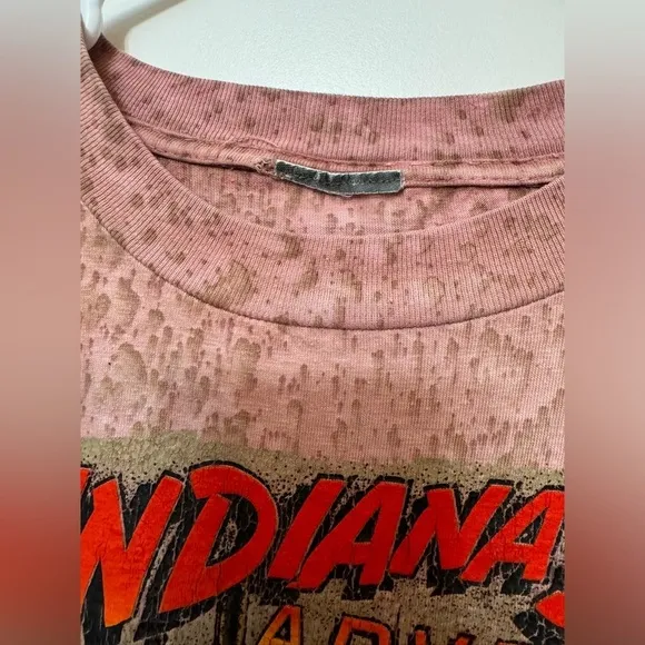 Indiana Jones Adventure Temple Of The Forbidden Eye Disneyland T Shirt SizeLarge