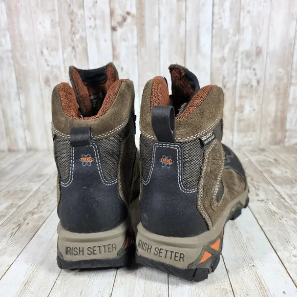 Irish Setter Red Wing Hunt UltrDry Waterproof Hiking Boots Mens 9.5