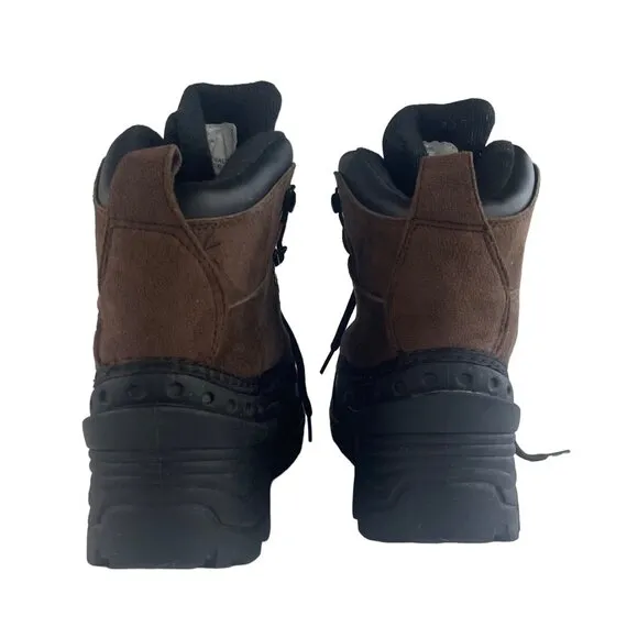 Itasca Mens Windsor Thinsulate Boots Winter Hunting Hiking Brown Black Size 9