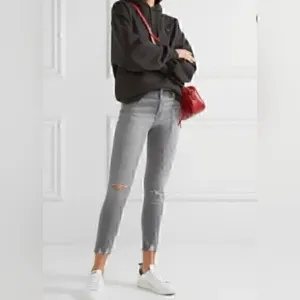 J Brand Alana High Rise Crop Skinny Jeans