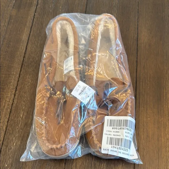 J. Crew Sherpa-lined suede slippers Size 10-M