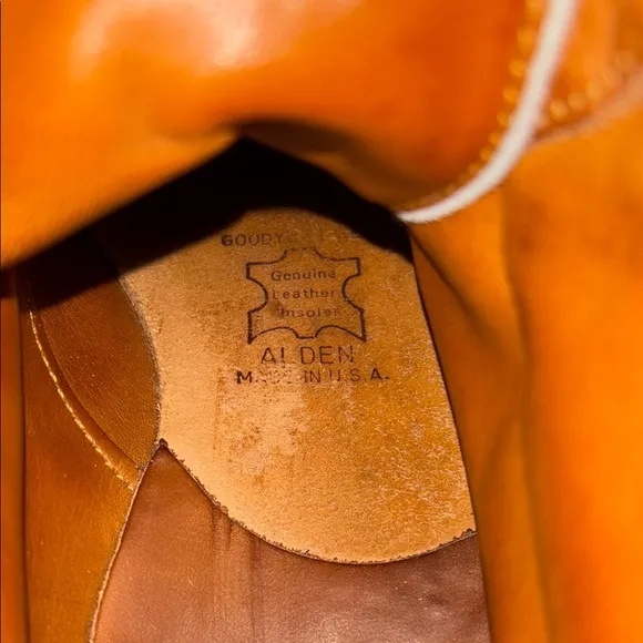 J Crew/Alder Brown Leather Wing-Tip Ankle Boots