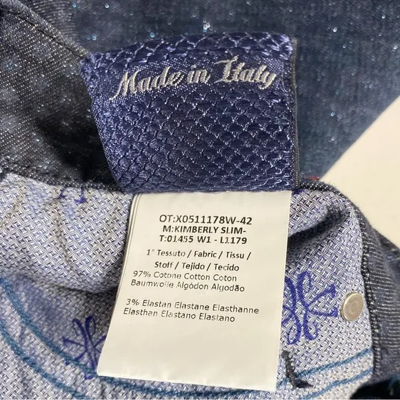 Jacob Cohen | Kimberly Slim Sparkle Jeans