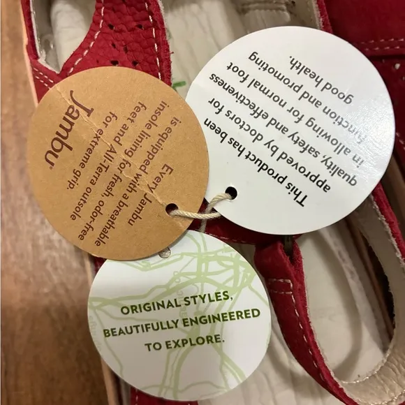 Jambu Originals Red Mary Jane Shoes 11W