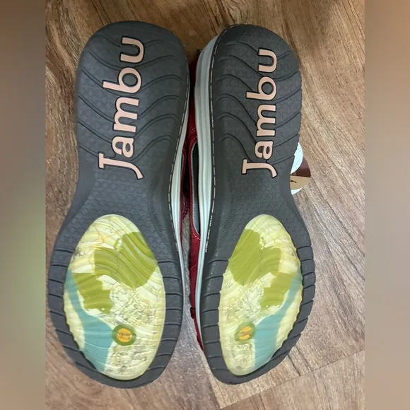 Jambu Originals Red Mary Jane Shoes 11W