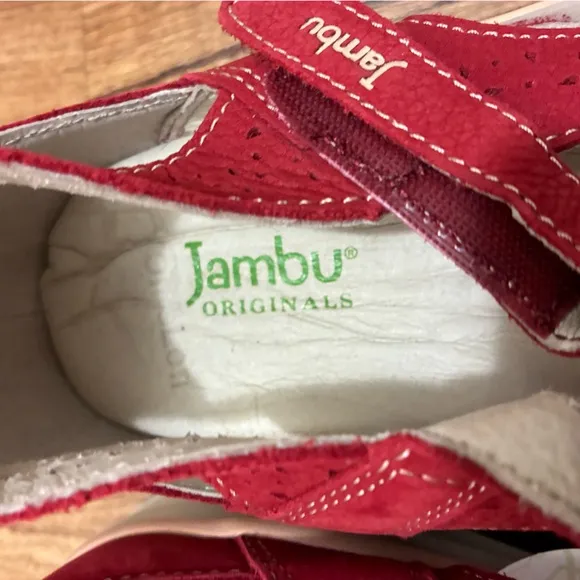 Jambu Originals Red Mary Jane Shoes 11W