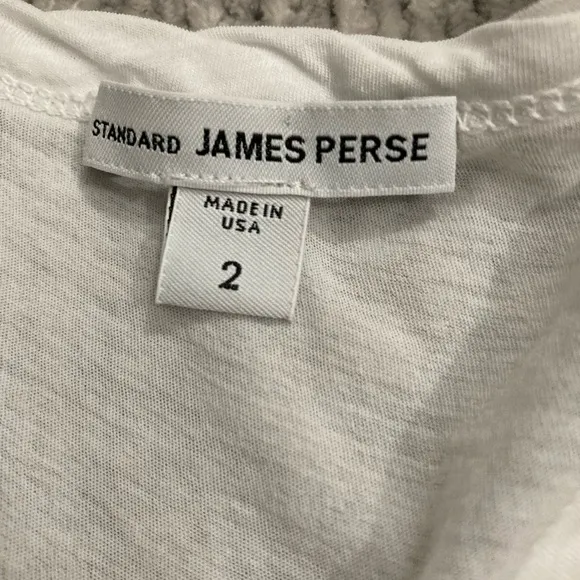 James Perse Racerback Dress Size 2 (Medium) Quality Minimalist Capsule Wardrobe