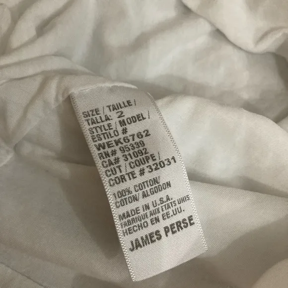 James Perse Racerback Dress Size 2 (Medium) Quality Minimalist Capsule Wardrobe