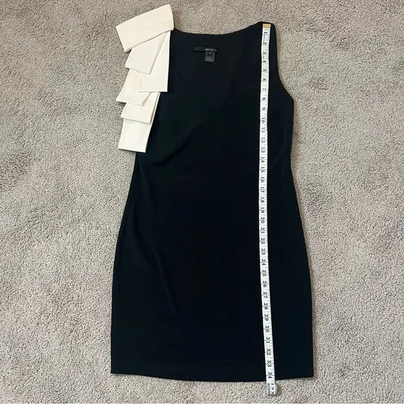 JAYGODFREY Black Silk Formal Prom Cocktail Dress. Size 4.
