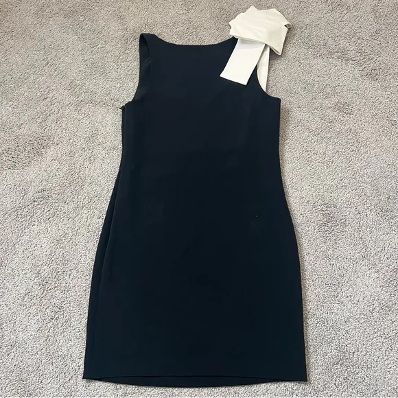 JAYGODFREY Black Silk Formal Prom Cocktail Dress. Size 4.
