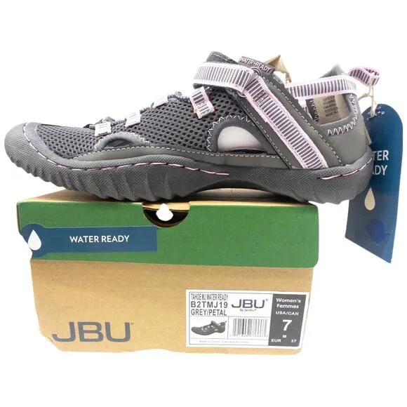 JBU Jambu Tahoe Water Ready Shoes Grey Petal Pink Women’s Size 7