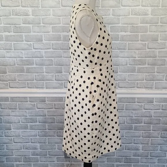 J.Crew Sleeveless Tweed Sheath Dress Resort Quiet Luxury Old Money NEW 12 $178