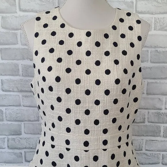 J.Crew Sleeveless Tweed Sheath Dress Resort Quiet Luxury Old Money NEW 12 $178