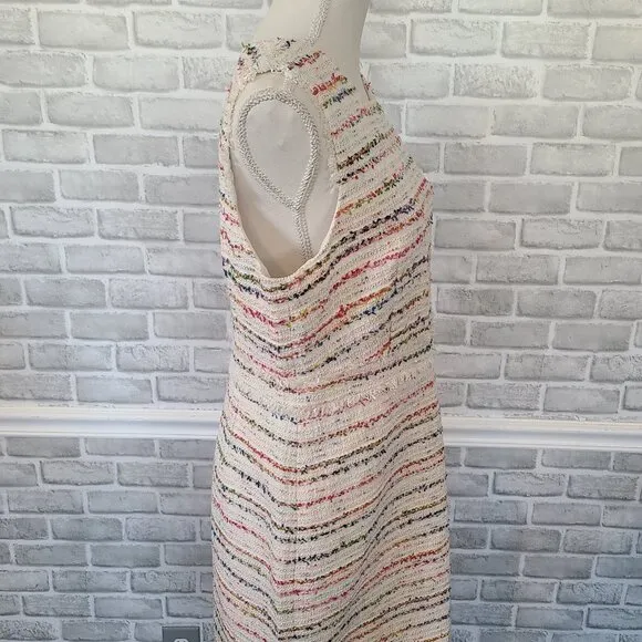 J.Crew Sleeveless Tweed Sheath Dress Resort Quiet Luxury Old MoneyNEW Womens 14