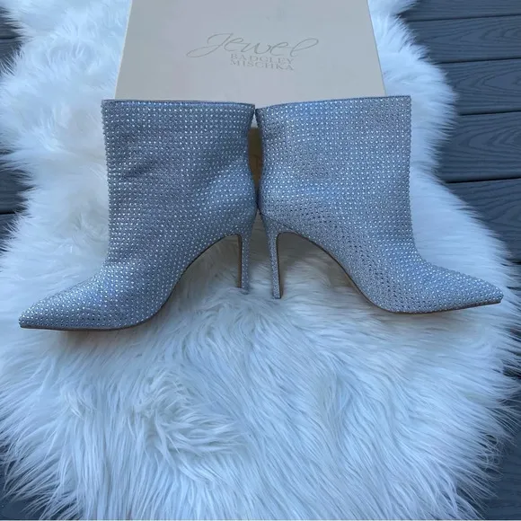 Jewel Badgley Mischka Ankle Boots
