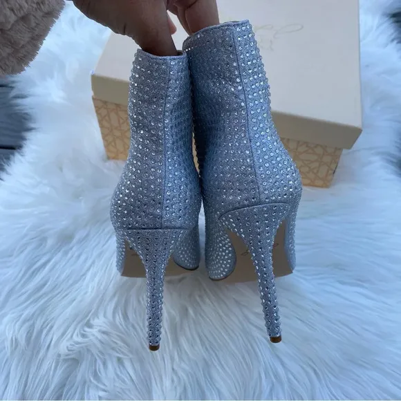 Jewel Badgley Mischka Ankle Boots