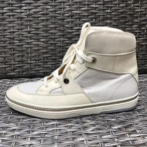 Jimmy Choo Barlowe Hightop Leather Sneaker Size 42EU/9US NEW