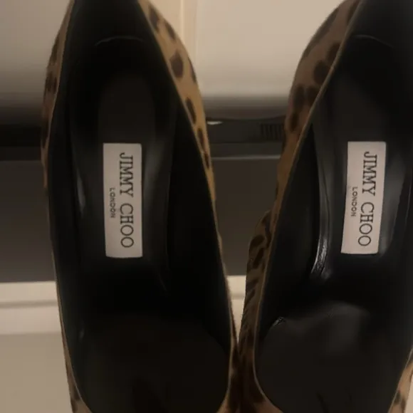 Jimmy Choo Leopard Print Women's Shoes