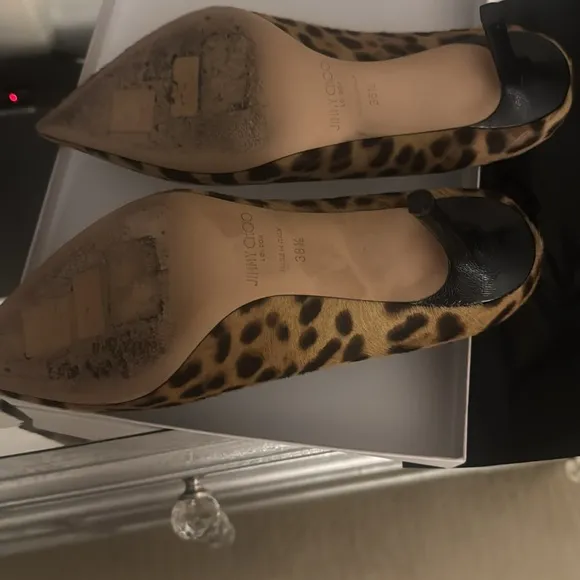Jimmy Choo Leopard Print Women's Shoes