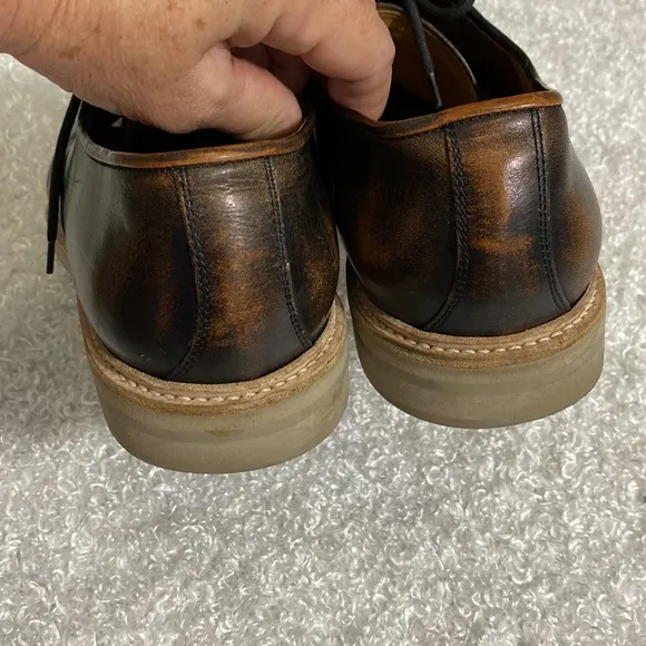 Jimmy Choo Mens Size 13 Brown Leather Shoes Authentic Dressy