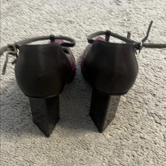 Jimmy Choo Women's Pink and Black Heels