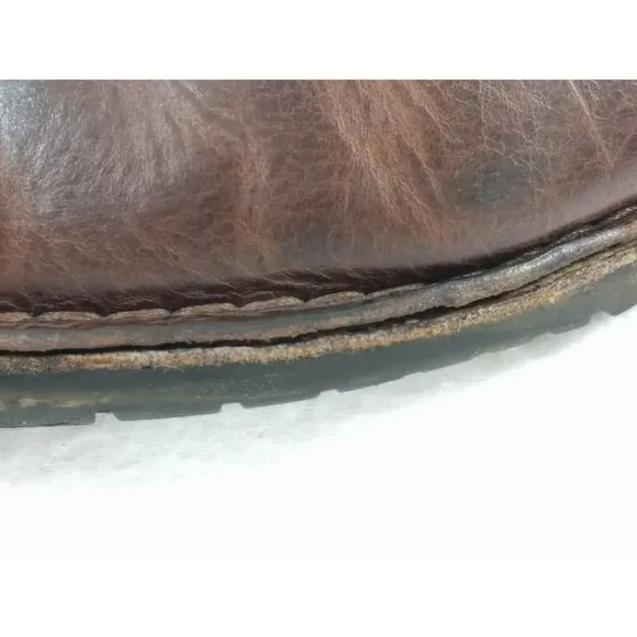 JOHN VARVATOS USA CHUKKA BROWN LEATHER LACE UP 11