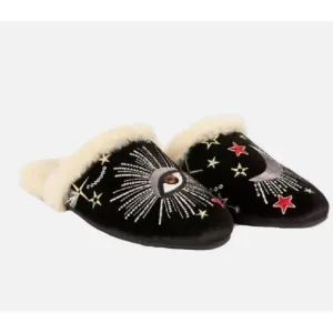 Johnny Was Celestial Slippers Sz 6 New W/O Tag