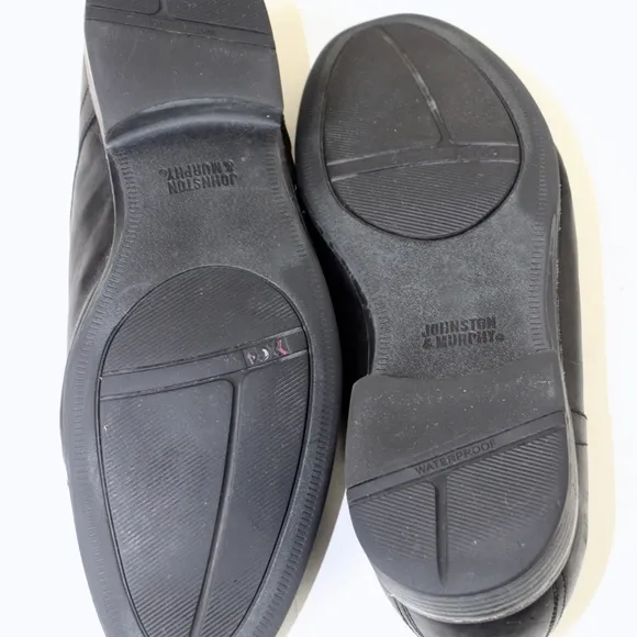 Johnson &amp; Murphy 13M Black Leather Dress Shoes