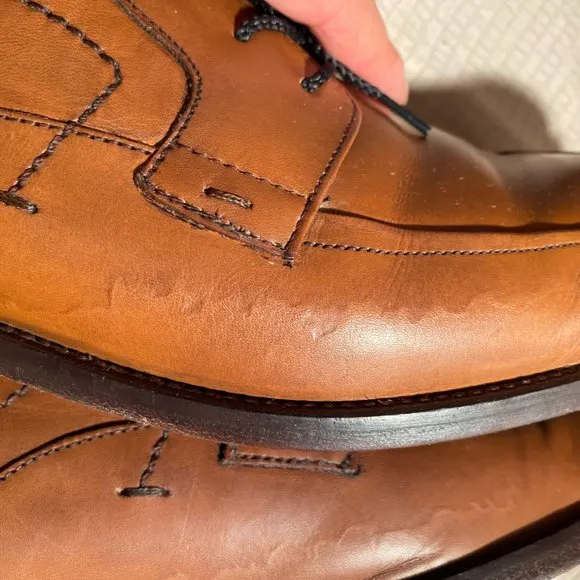 Johnson &amp; Murphy men oxford leather shoes, 11