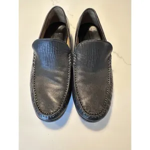 Johnston &amp; Murphy Mens Shoes S 10 Slip On Hawkins Venetian Loafers Sheepskin